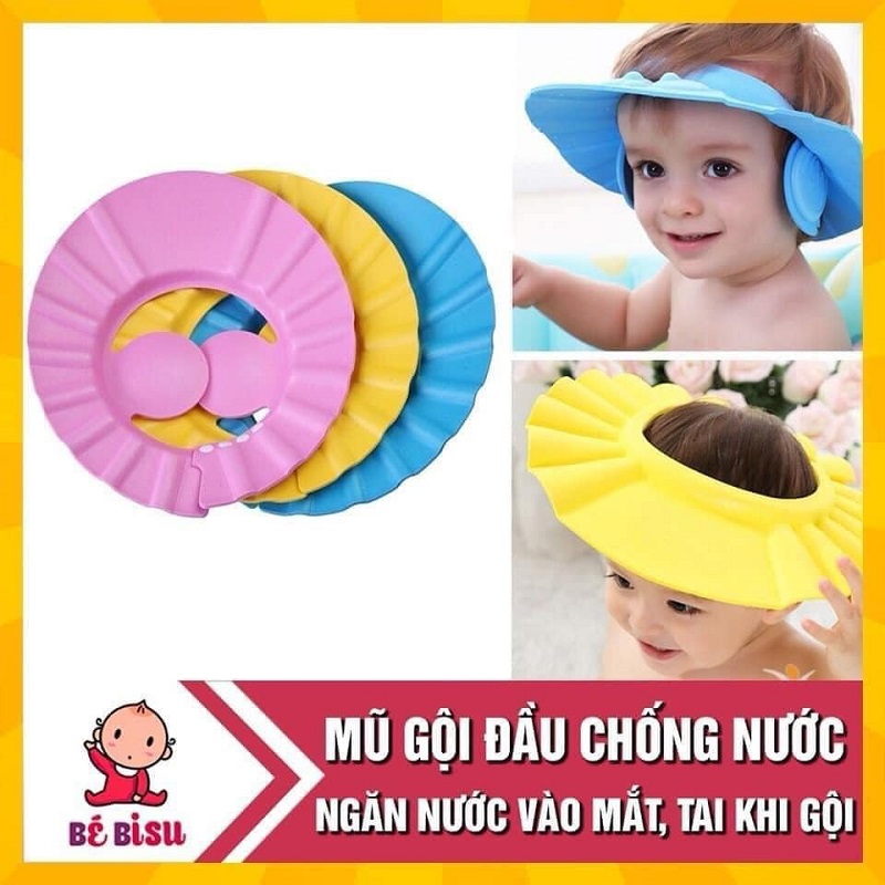 Nón tắm cho bé