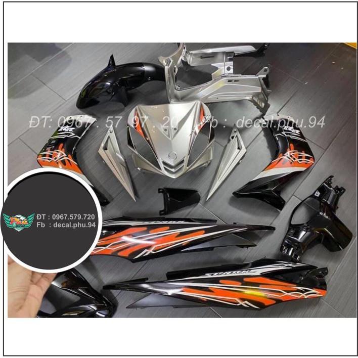 Tem Rời Exciter 135 2010 bạc đen