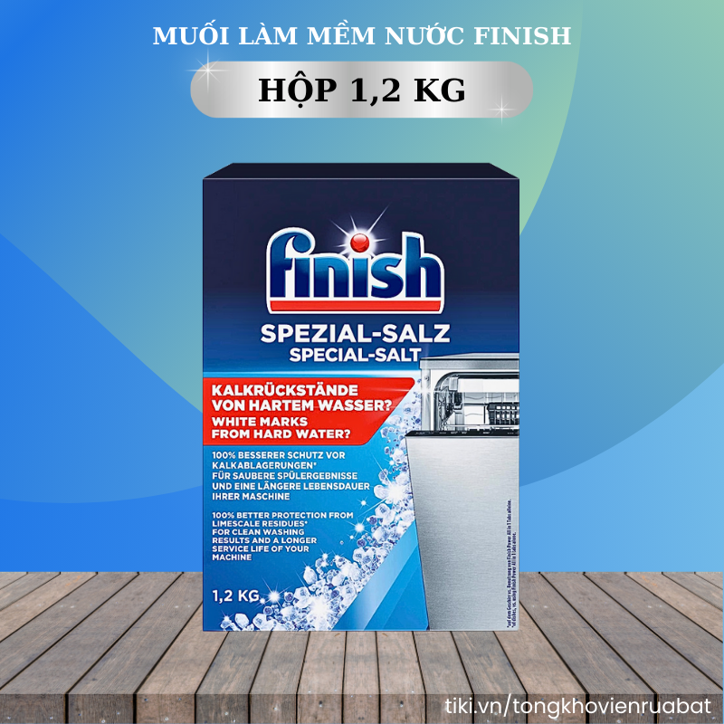 Muối rửa bát Finish 4.0 kg