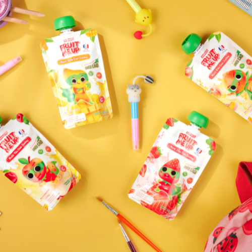 Combo 5 Túi Nước Đào Dinh Dưỡng - Hỗ Trợ Bé Tăng Chiều Cao & Đề Kháng - ANDROS FRUIT ME UP - 150ml x 5