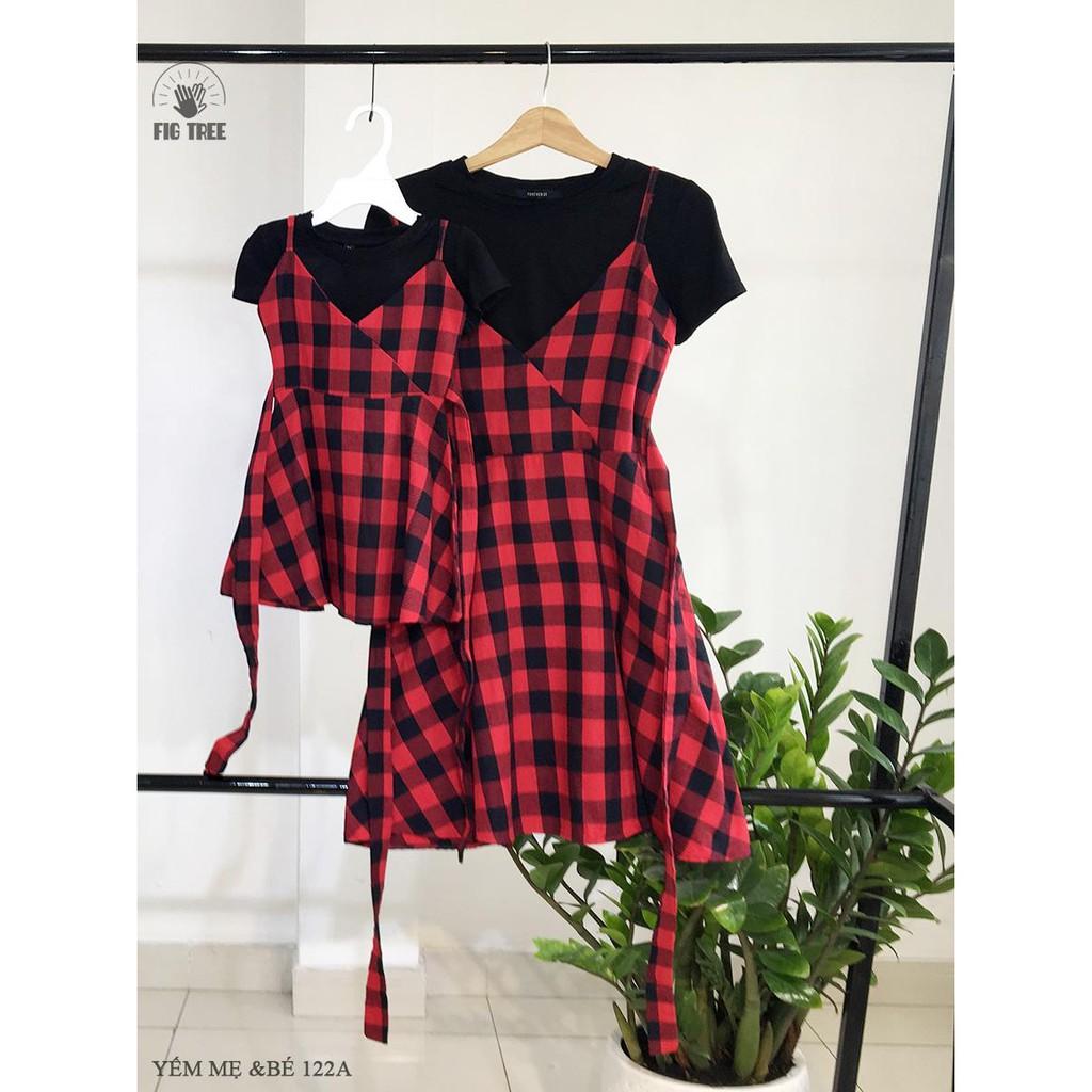 Combo đầm mẹ và bé mã 122A