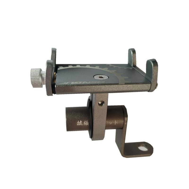 Phong cách mới nhất đi xe đạp giá đỡ điện thoại di động pin định vị xe điện xe máy giá đỡ điện thoại hợp kim nhôm cố định xe đạp