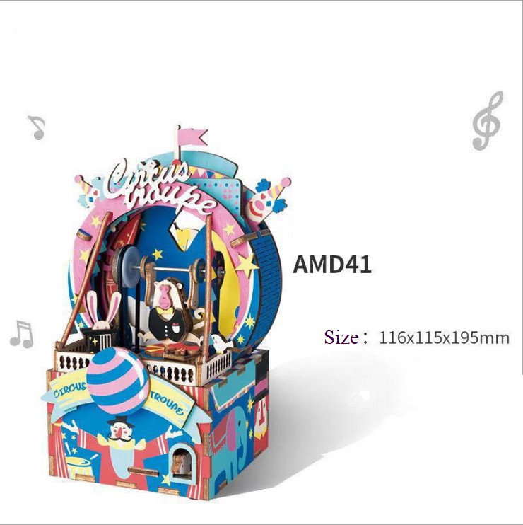 Mô hình Hộp nhạc Công Viên Giải Trí - Amusement Park AMD41 Music Box 