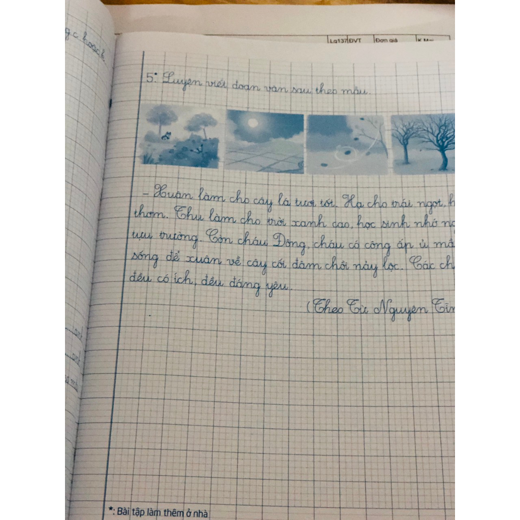 Sách - Vở chính tả lớp 2 - tập 2