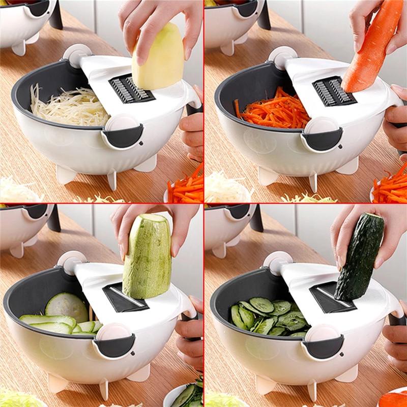 Phụ Kiện Nhà Bếp Dụng Cụ Thái Lát Rau Củ Hộ Gia Đình Khoai Tây Cắt Lát Khoai Tây Chip Máy Thái Củ Cải Dụng Cụ Đựng Dụng Cụ Nhà Bếp Rau Củ Quả