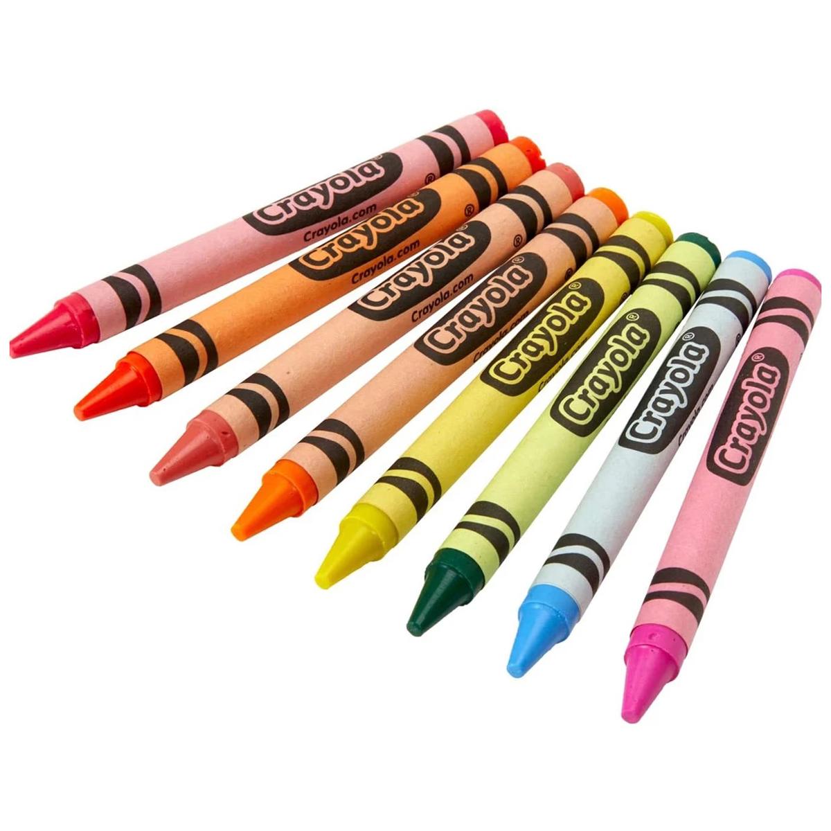 Hộp 8 Bút Sáp Màu Crayon Neon - Crayola 523418