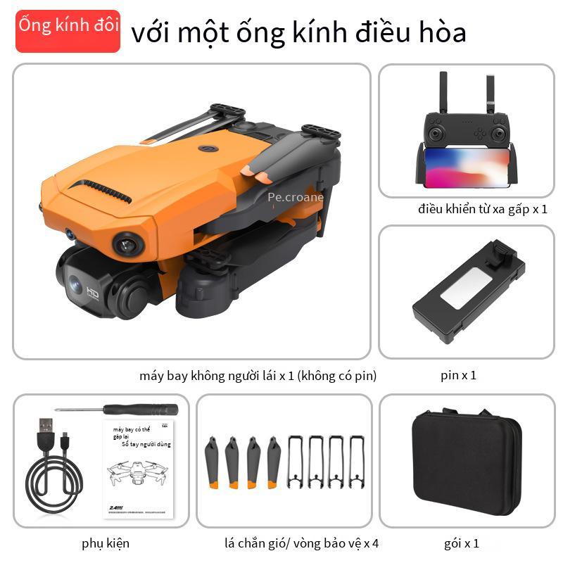 Ưu đãi đặc biệt máy bay không người lái gấp 360° tránh chướng ngại vật định vị luồng quang học máy bay điều khiển từ xa tuổi thọ pin dài máy bay bốn trục chụp ảnh trên không