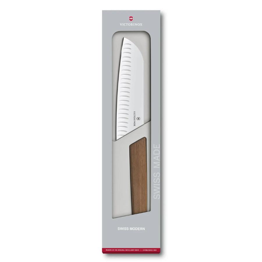 [Tặng bao lì xì cho ĐH 1tr5] Dao Swiss Modern Santoku Victorinox Thụy Sỹ