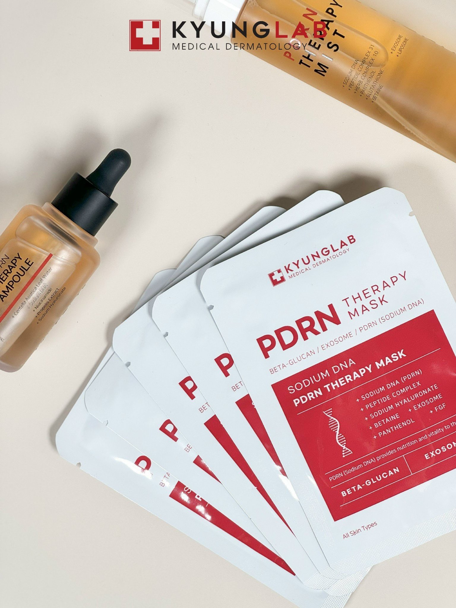 Mặt nạ cấp ẩm sâu PDRN Kyunglab PDRN Therapy Mask