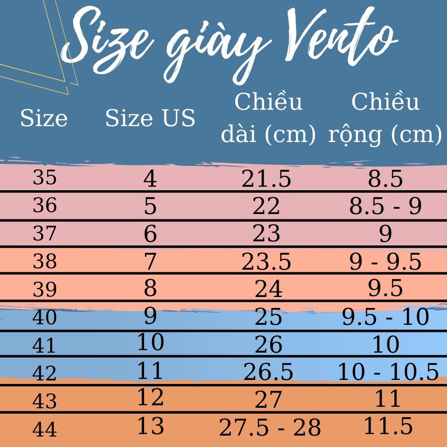 Giày Sandals Nam Nữ Vento Chính Hãng NV1001 Ba Quai Ngang Màu Đen Đế Trắng