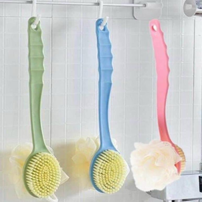 Cọ Lưng Kèm Bông Tắm Tiện Dụng