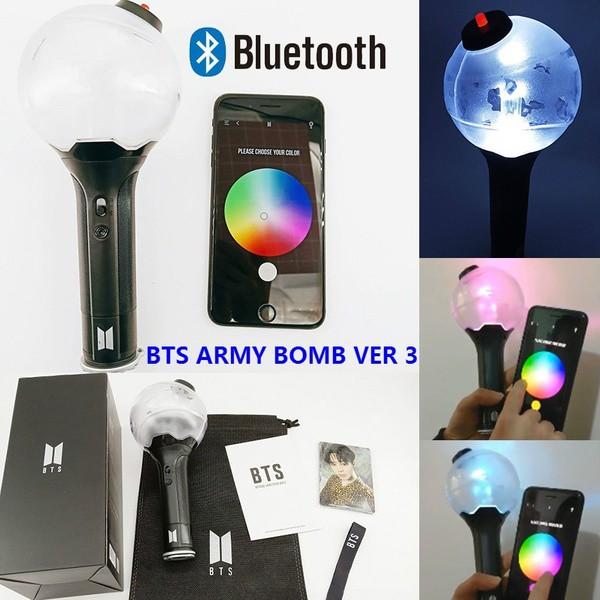 Bomb Lightstick BTS ver3 - Gậy phát sáng kết nối Blutooth và đổi màu