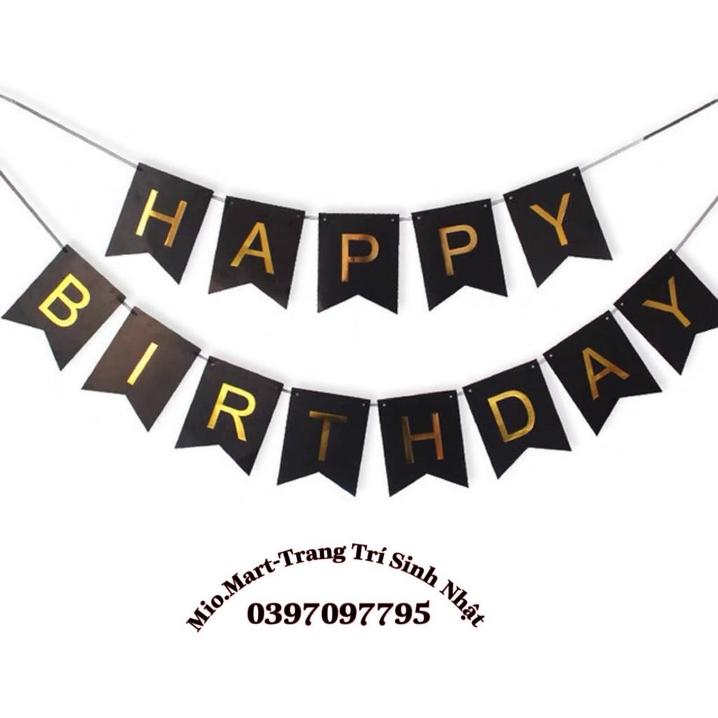 Dây Chữ Happy Birthday Trang Trí Sinh Nhật Cho Người Lớn, Trẻ Em Siêu Xinh, Siêu Tiện Lợi BB83