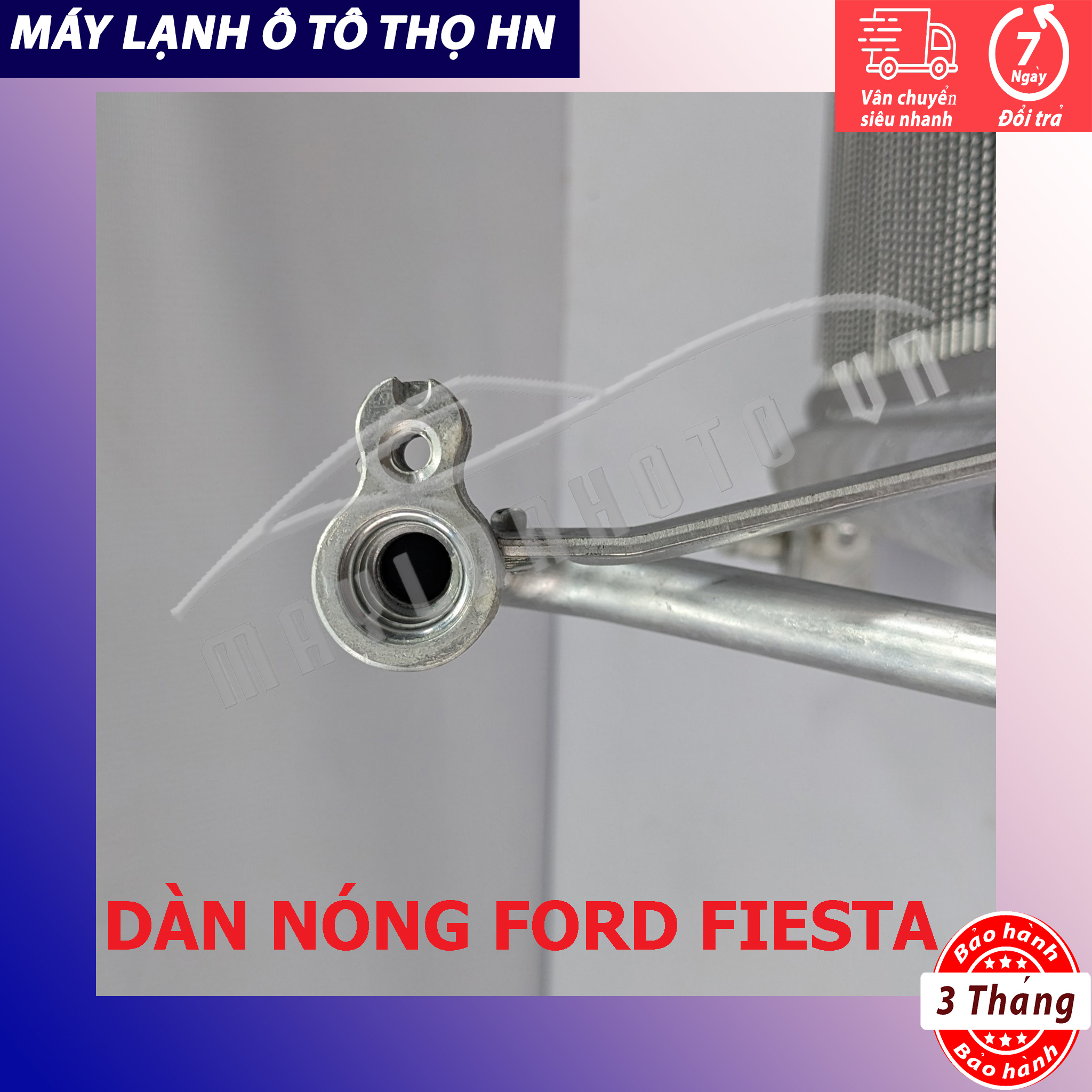 Dàn (giàn) nóng Ford Fiesta 2012 Hàng xịn Thái Lan (hàng chính hãng nhập khẩu trực tiếp)