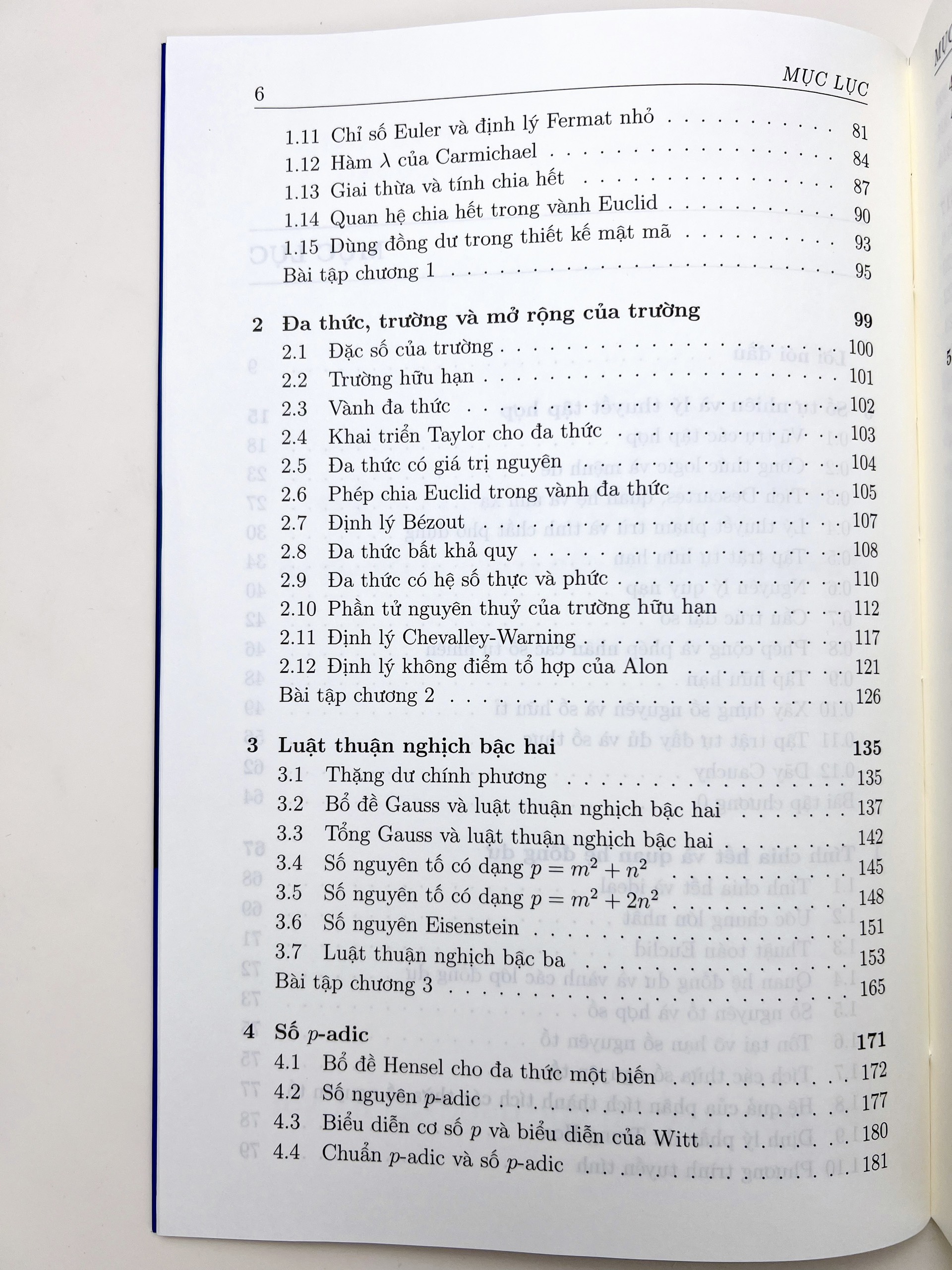 Sách - Lý thuyết số sơ cấp - Phương pháp sơ cấp trong lý thuyết số (bản bìa mềm) - GS Ngô Bảo Châu