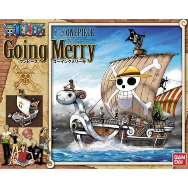 Mô hình lắp ráp tàu One Piece tàu Going Merry hãng Bandai+ Tặng kèm bộ thẻ bài Pokemon