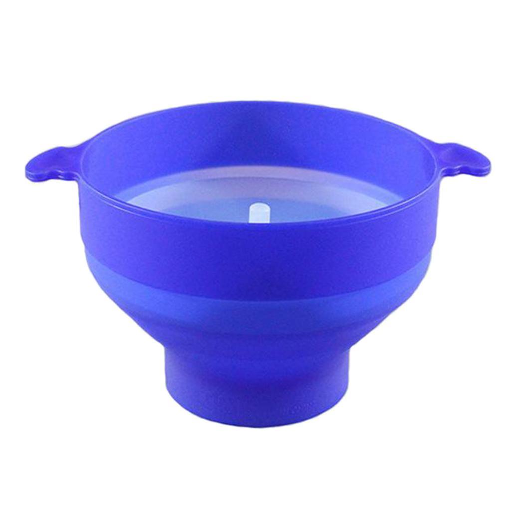 Microwaveable Popcorn Maker Pop Corn Food Grade Silicone Bowl