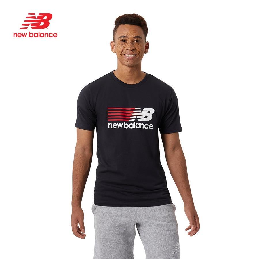 Áo thun thời trang nam New Balance APP LIFESTYLE T-SHIRT M BLACK - MT23904BK (form quốc tế)