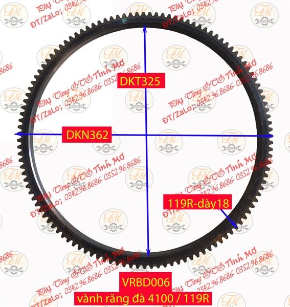 Vành răng bánh đà 4100/119R