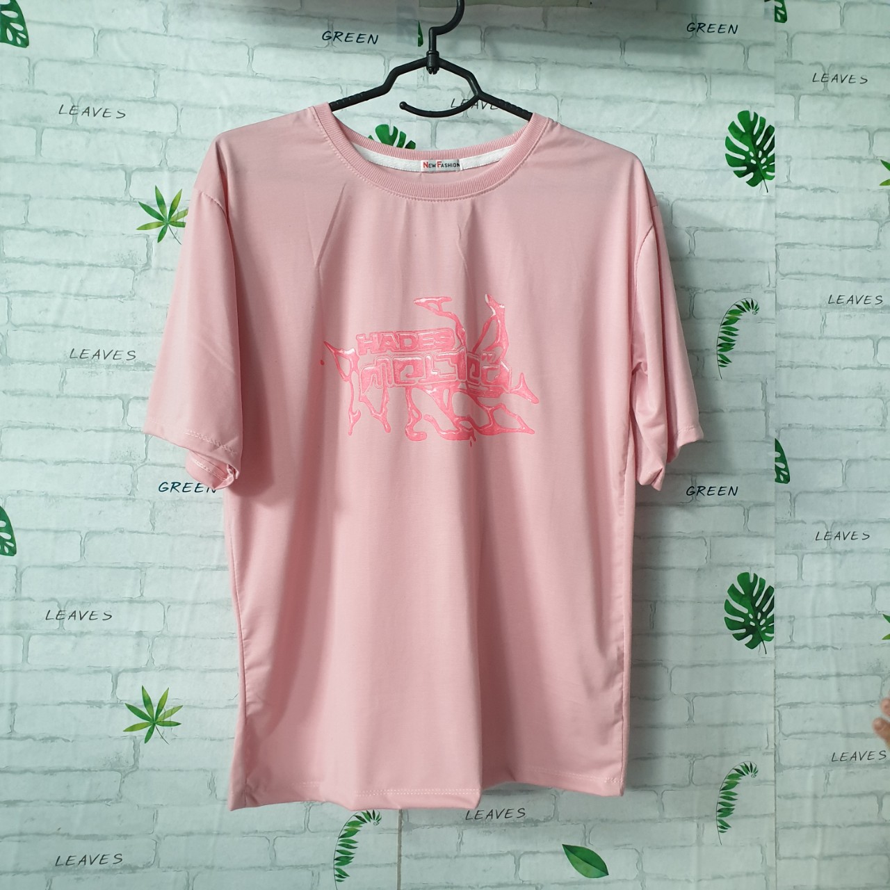 ÁO THUN UNISEX NAM NỮ HOT TREND form rộng tay lỡ- Hình HADES - Free size 40-75kg -Dành cho cả Nam và Nữ, Aó thun co dãn thấm hút mồ hôi tốt
