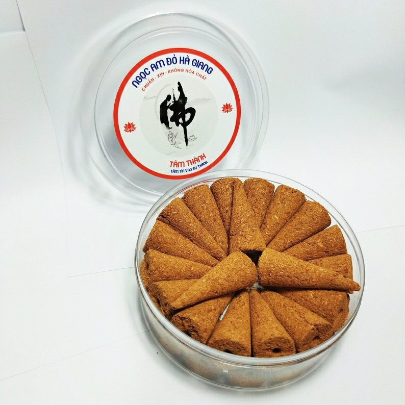 Hộp 35 Nụ Ngọc Am ĐỎ Hà Giang CỰC THƠM, NGUYÊN CHẤT 100% _ Gỗ Ngọc Am XUA ĐUỔI MUỖI, CÔN TRÙNG