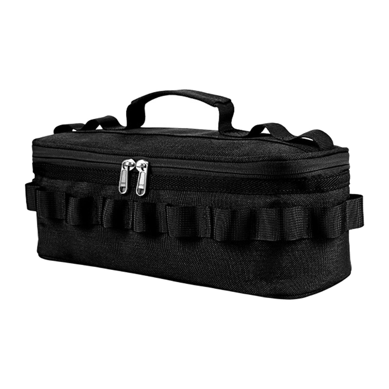 Camping Storage Bag Tableware Bag Durable Utility Tote Bag with Compartments