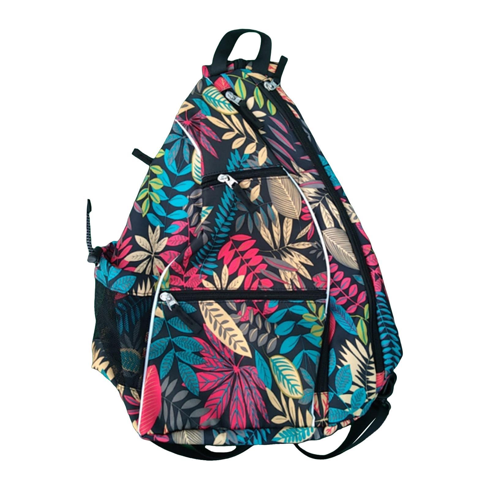 Pickleball Backpack, Pickleball Bag, Travel Pouch with Water Bottle Holder, Durable Lightweight Paddle Holder Carrying Bag for Women Men