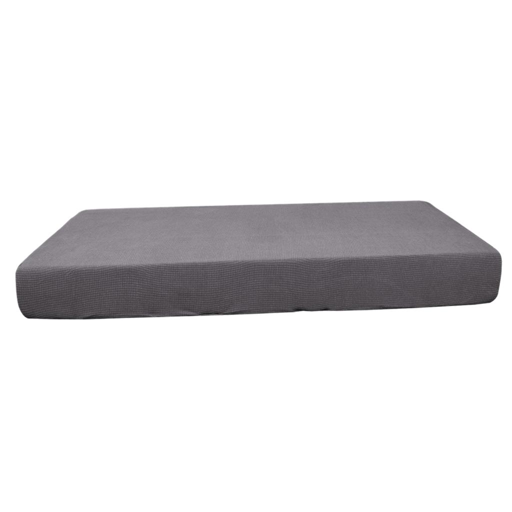 4x Elastic Sofa Futon Cushion Cover Cushion Cover Living Room Garden Bench