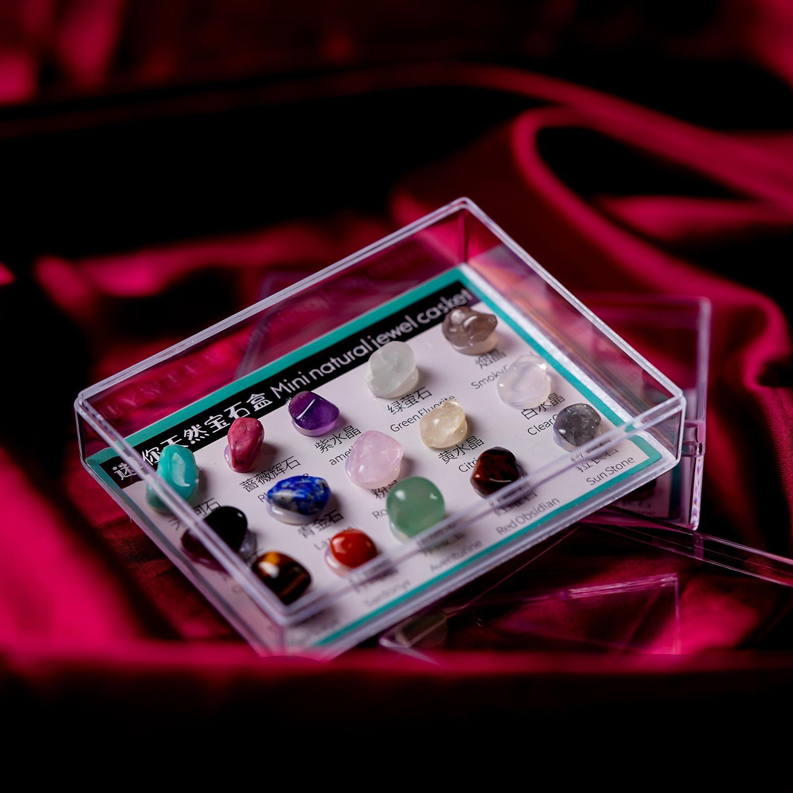 Introductory Rock Set 15pcs   Mineral Gemstone