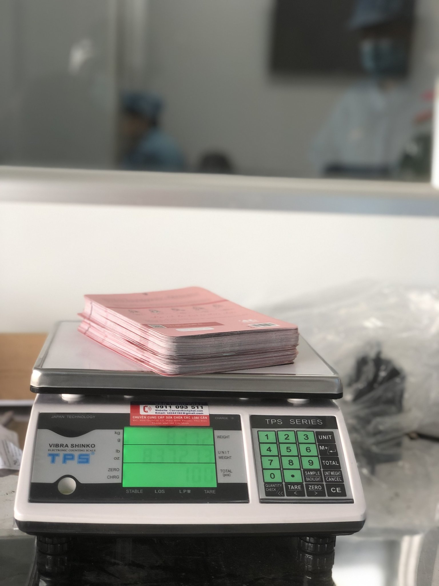 Cân Điện Tử VIBRA SHIKO TPS C 6 KG 0.2 G