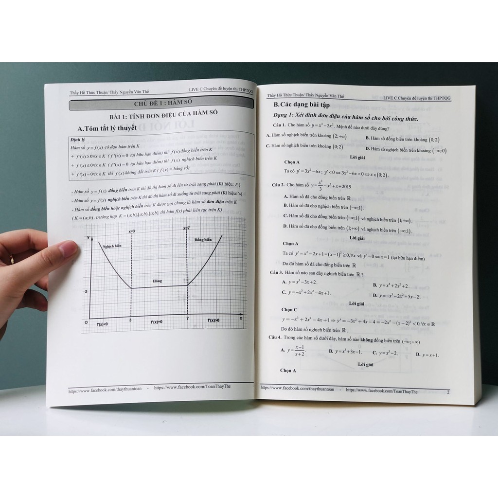 Sách: Chuyên đề luyện thi THPT môn Toán - Sách tham khảo