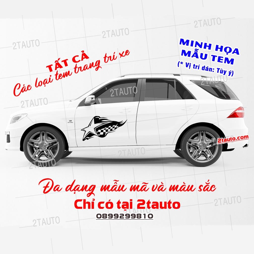 Sticker RACING, logo tem racing dán trang trí ô tô xe hơi chống nước,chống phai màu,mẫu đa dạng độc đáo-MẪU 3