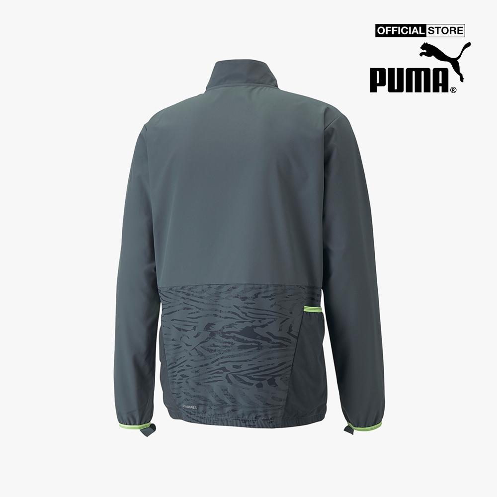 PUMA - Áo khoác thể thao nam cổ cao Ultraweave S FSTR Running 521397-42