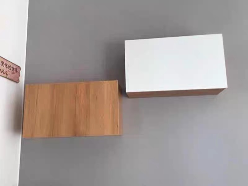Tủ kệ gỗ treo tường trang trí cánh hất gỗ MDF cao cấp nhập khẩu phong cách tối giản hiện đại dễ dàng lắp ghép