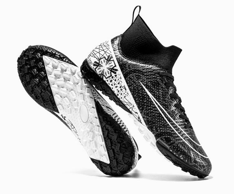 YANZISHOP Đáng yêu Beno Qinghua sứ Assassin giày bóng đá nam dài đinh FG cỏ chống trượt nam sinh trung học nghiền móng tay đào tạo giày