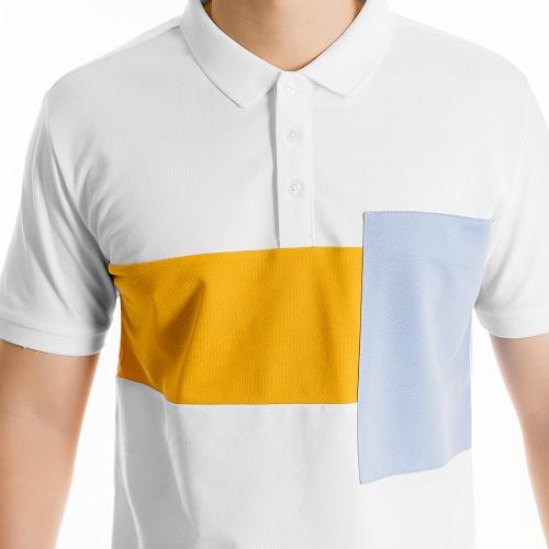 Áo polo nam cotton cá sấu cổ bẻ tay ngắn PL03