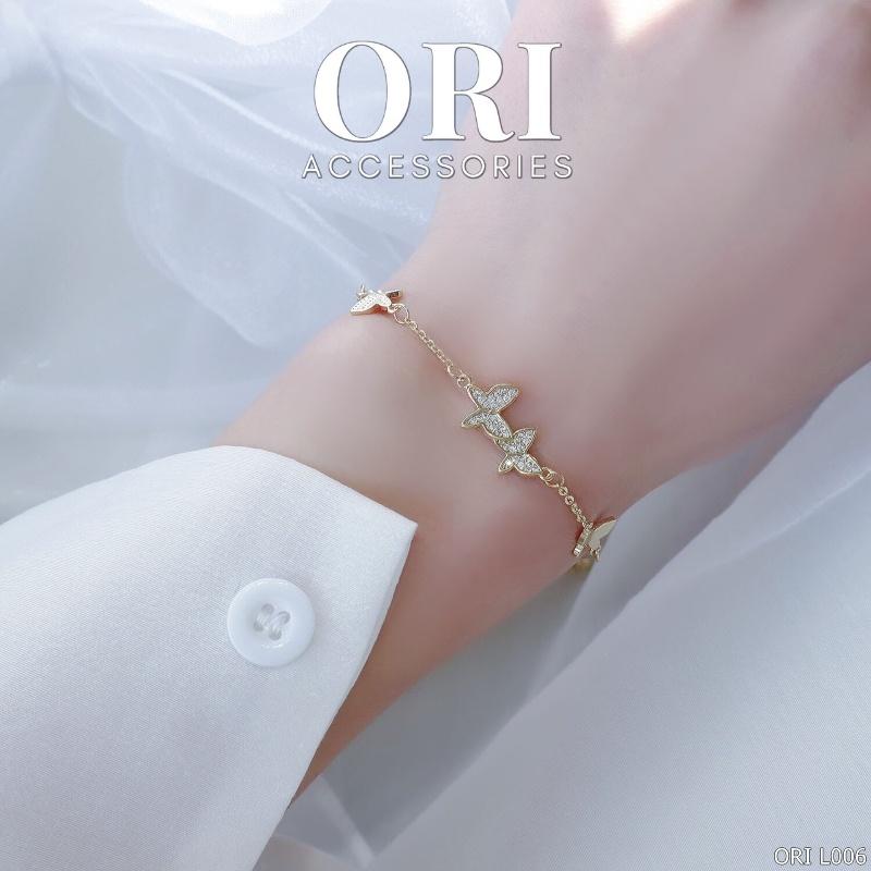 Vòng tay nữ Cánh bướm Christabel xinh xắn thời trang ORI ACCESSORIES L006