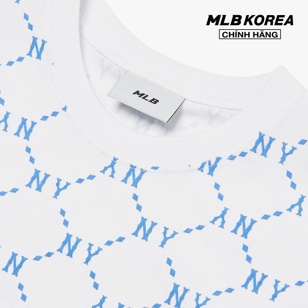 MLB - Áo thun cổ tròn ngắn tay Monogram All Over 3ATSM4023