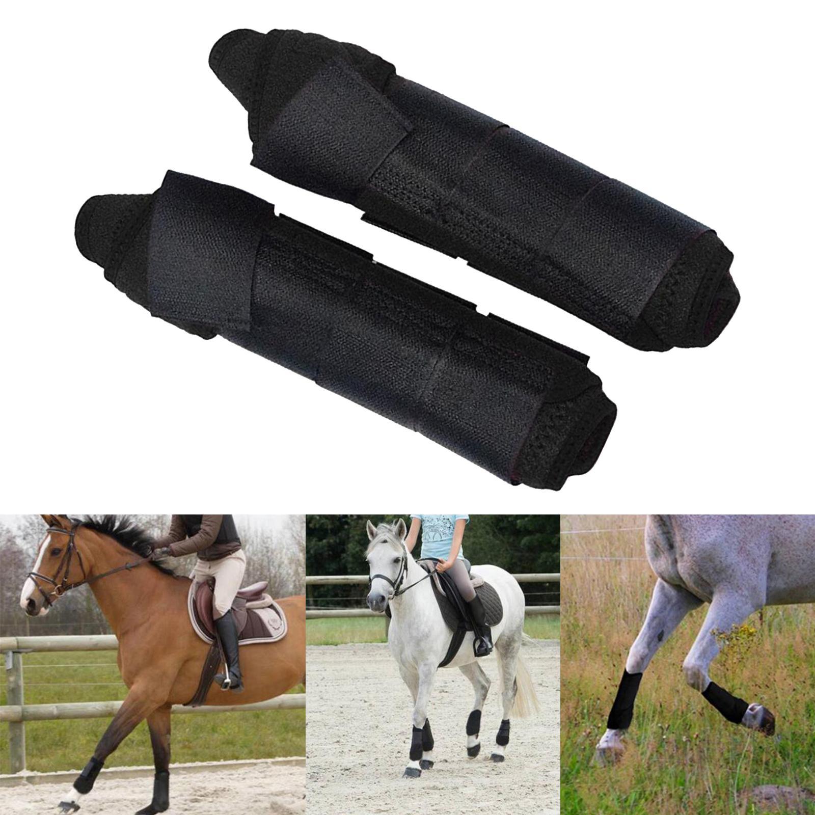 Equine Sport Horse Jumping Tendon Boot Leg Protection Brushing Support Gear