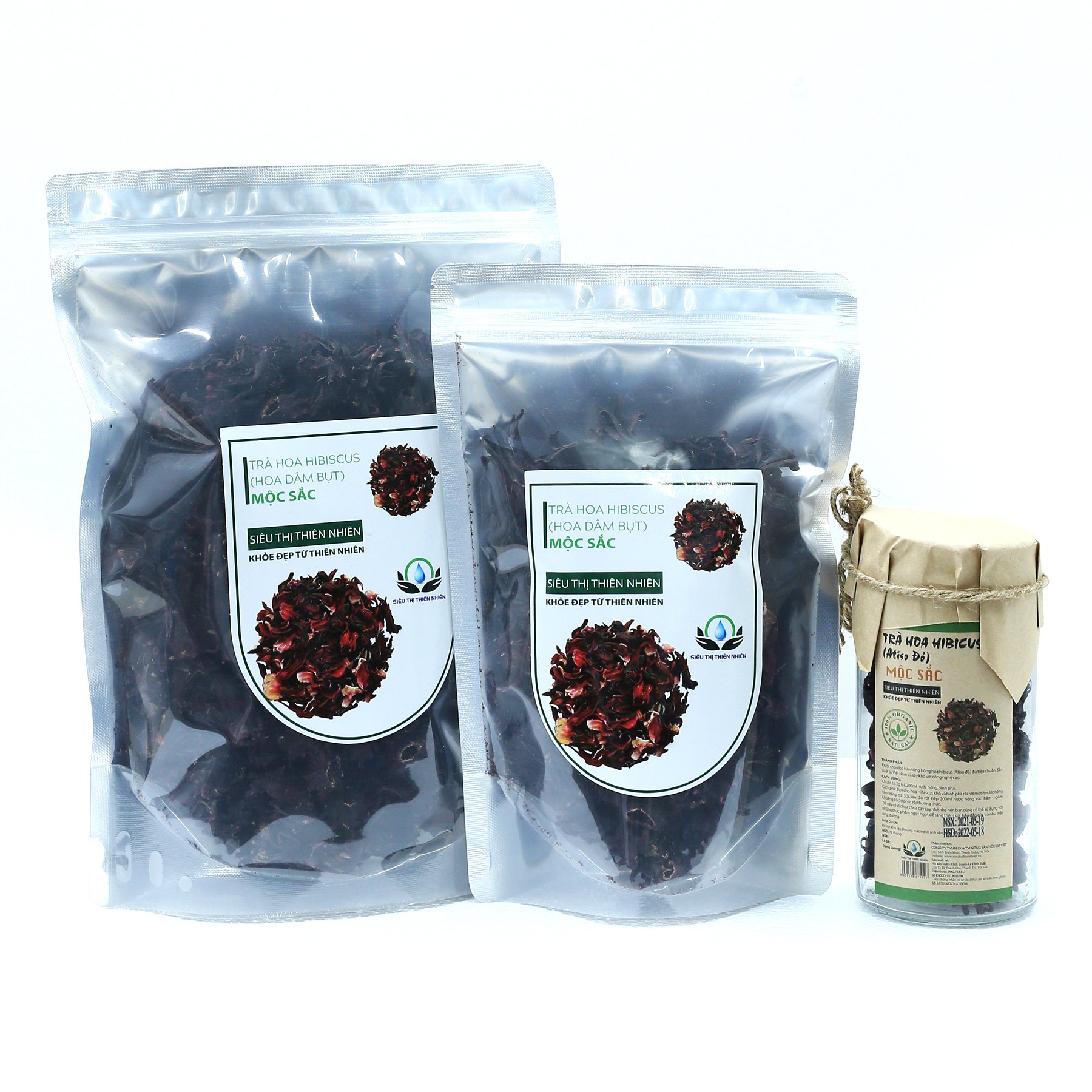 Trà Hoa Dâm Bụt Sấy Khô Mộc Sắc 1Kg