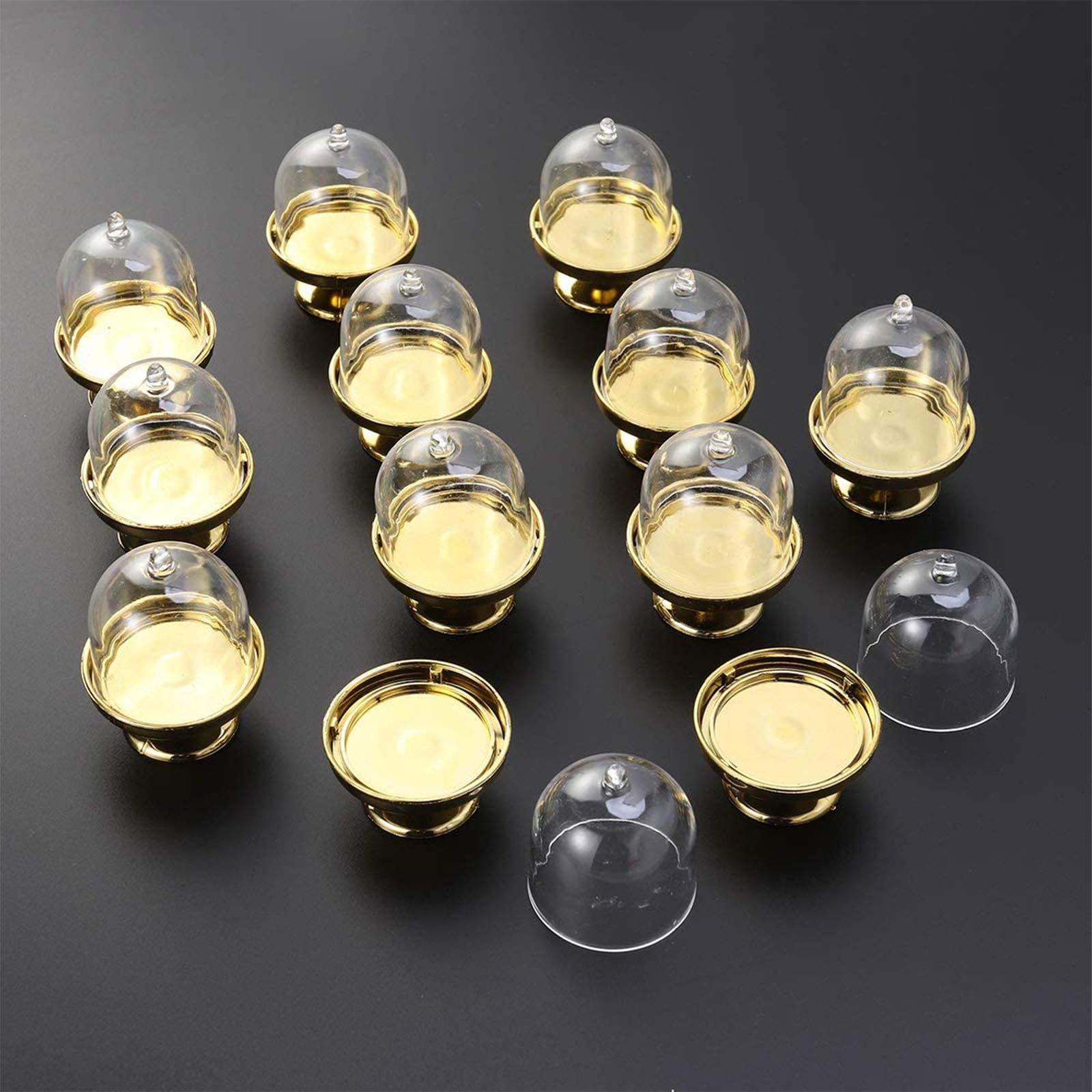 12 miếng bánh mini bánh chuông Bell Bell, đĩa bánh có chuông phô mai Bell Glass Bell, Bánh mini, cho sô cô la, phô mai, macaroons dừa, bóng rum