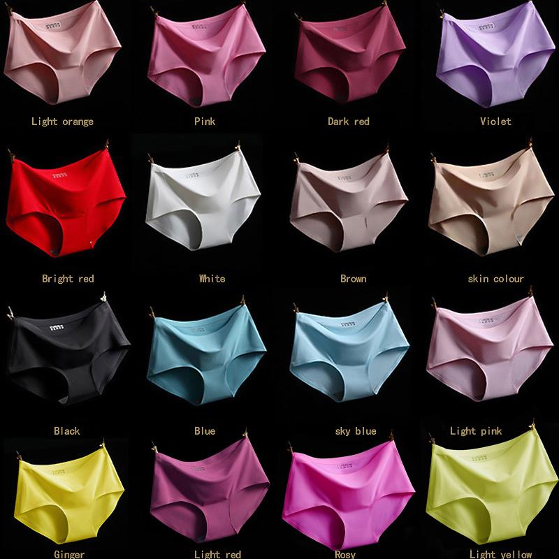 6 Cái/lốc Nữ Quần Lót Quần Lót Cotton Nữ Quần Đùi Nguyên Chất Màu Sắc Quần Lót Nữ Không Đường May Quần Lót Thoải Mái Quần Lót