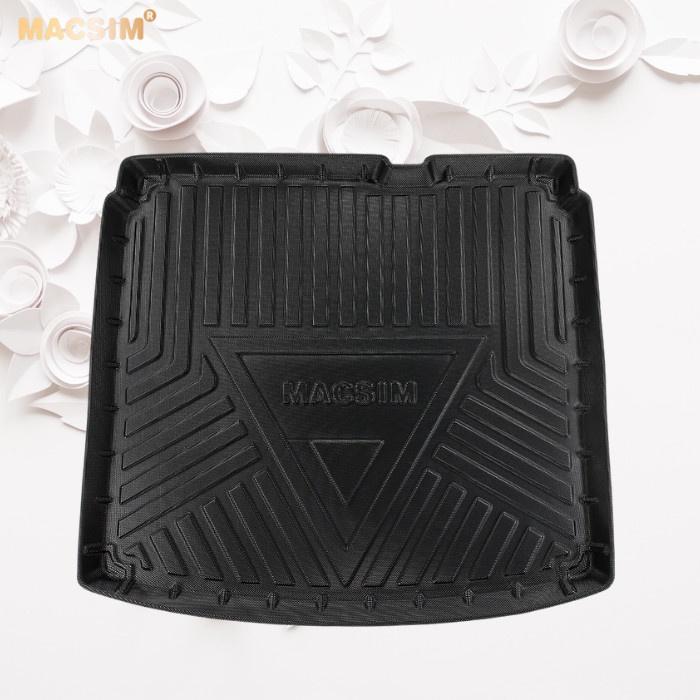 Lót cốp xe ô tô MG ZS 2017-2020 chất liệu TPV thương hiệu Macsim màu đen