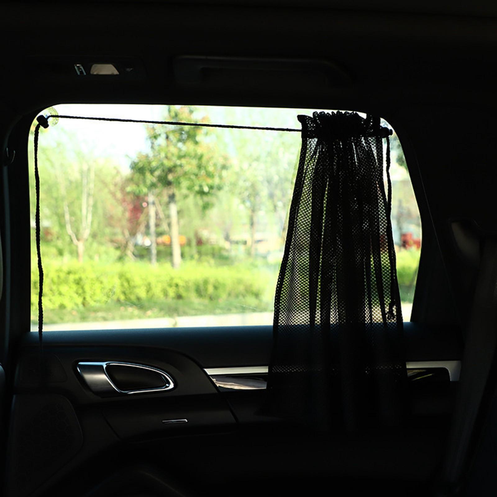 Car Side Window Sun Shade, Car Window Sunshade Cover, Visor Mesh, Breathable Sun Visor Cover, Universal Side Window  Sun Shade