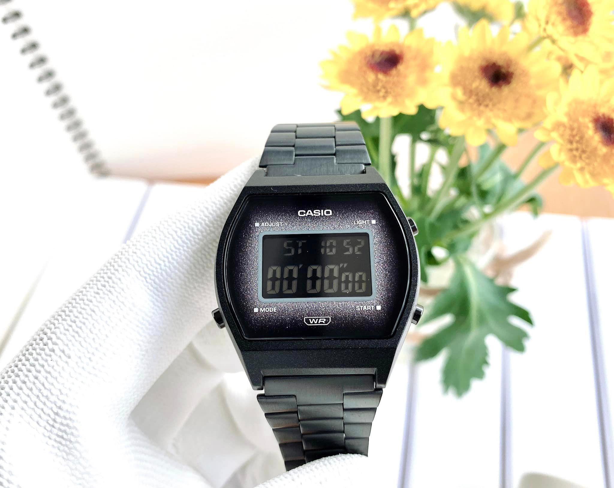 Đồng Hồ Nữ Dây Nhựa Casio B640WBG-1B | B640WBG-1BDF