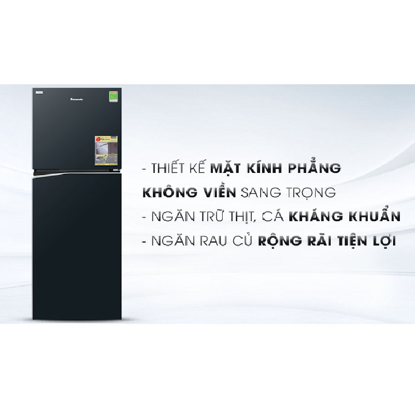 Tủ lạnh Panasonic Inverter 366 lít NR-BL381GKVN - Hàng Chính Hãng