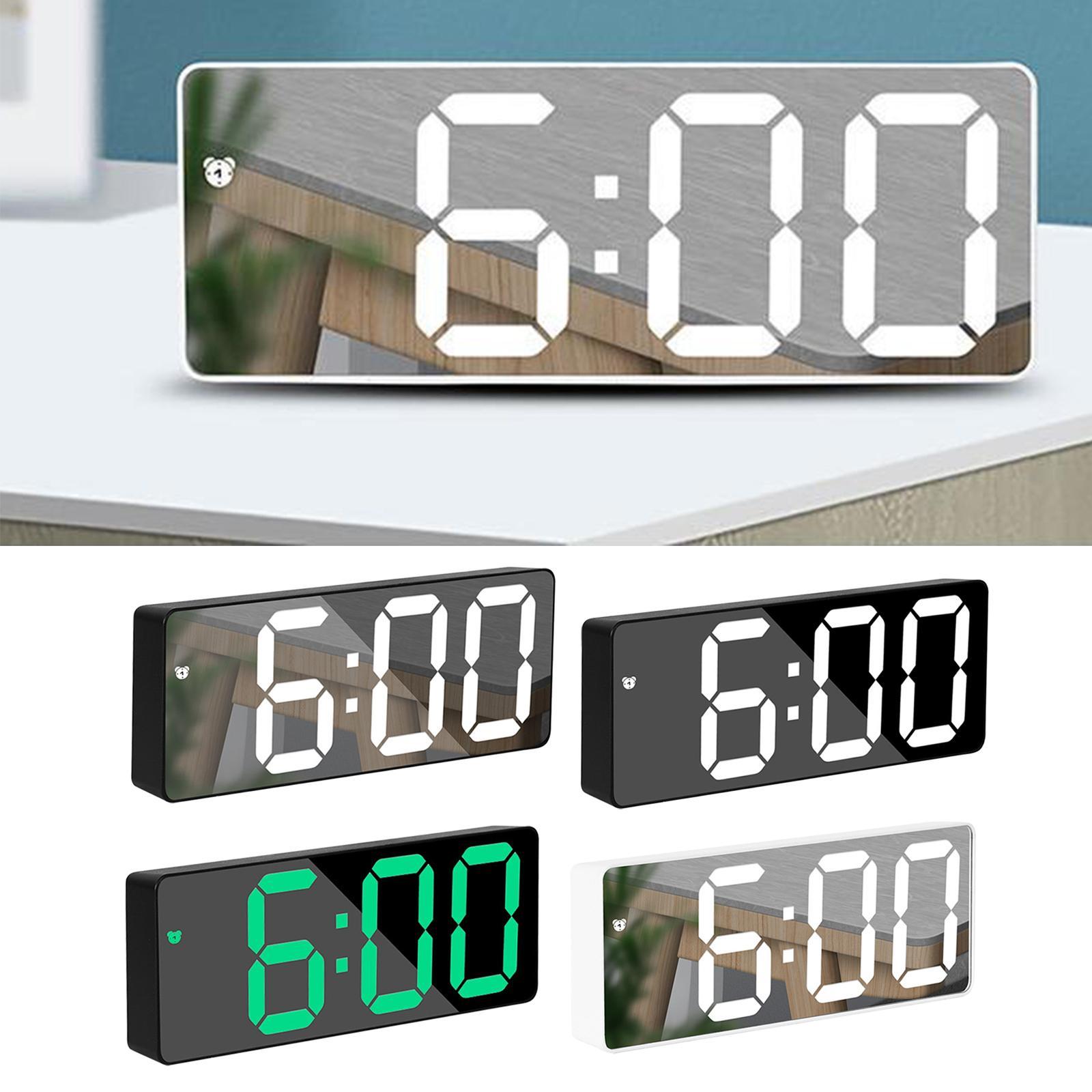 Clock Snooze Large Display Electronic Desktop