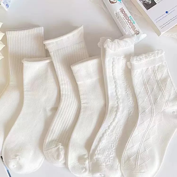 SET 5 ĐÔI TẤT VỚ NƠ NỮ DỄ THƯƠNG MÃ 50 DÀNH CHO NỮ