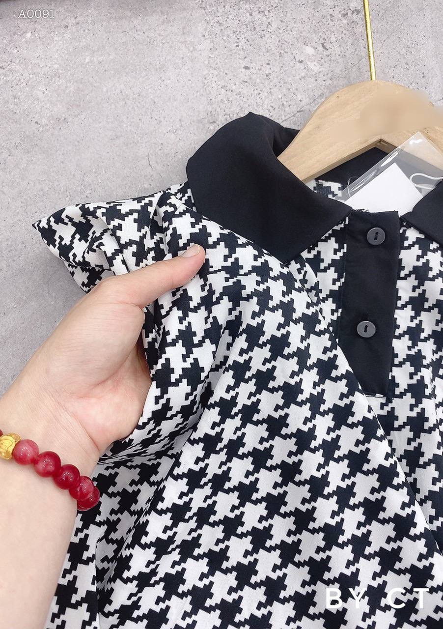 ÁO KIỂU CỔ SƠ MI NGẮN TAY