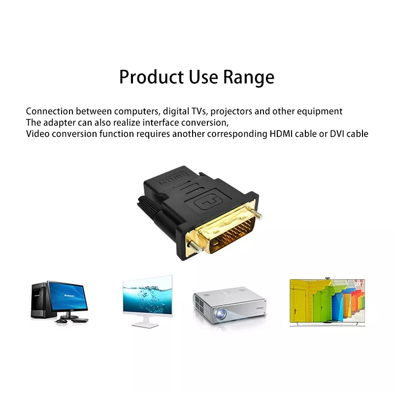 Đầu DVI(24+1) to HDMI